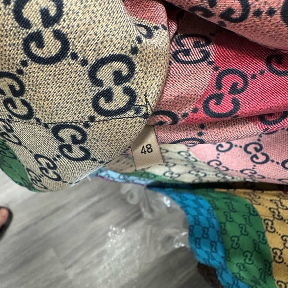 Gucci Rainbow Patterned Men's Shirt - Picture 5 of 8